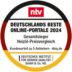 ntv Gesamtsieger Heizoel Preisvergleich HeizOel24 2024